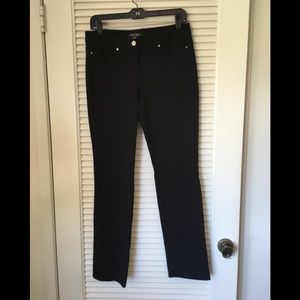 White House Black Market Black slim leg pants